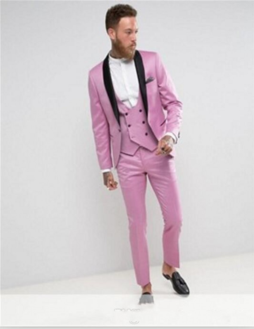 Rose Red Groom Tuxedos Black Shawl Lapel Mens Wedding Tuxedos Fashion Man Jacket Blazer Prom/Dinner 3 Piece Suit(Jacket+Pants+Vest+Tie) 290, Same as image
Rose Red Groom Tuxedos Black Shawl Lapel Mens Wedding Tuxedos Fashion Man Jacket Blazer Prom/Dinner 3 Piece Suit(Jacket+Pants+Vest+Tie) 290, Same as image