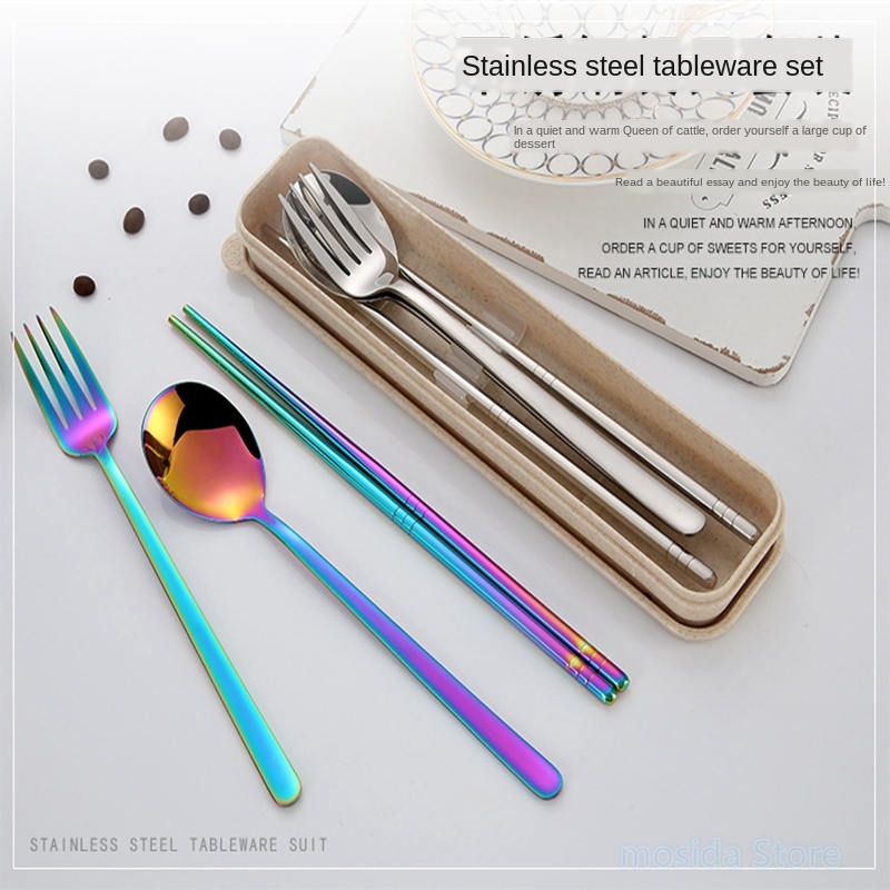 100set Creative stainless steel outdoor tableware portable stainless steel outdoor tableware
100set Creative stainless steel outdoor tableware portable stainless steel outdoor tableware