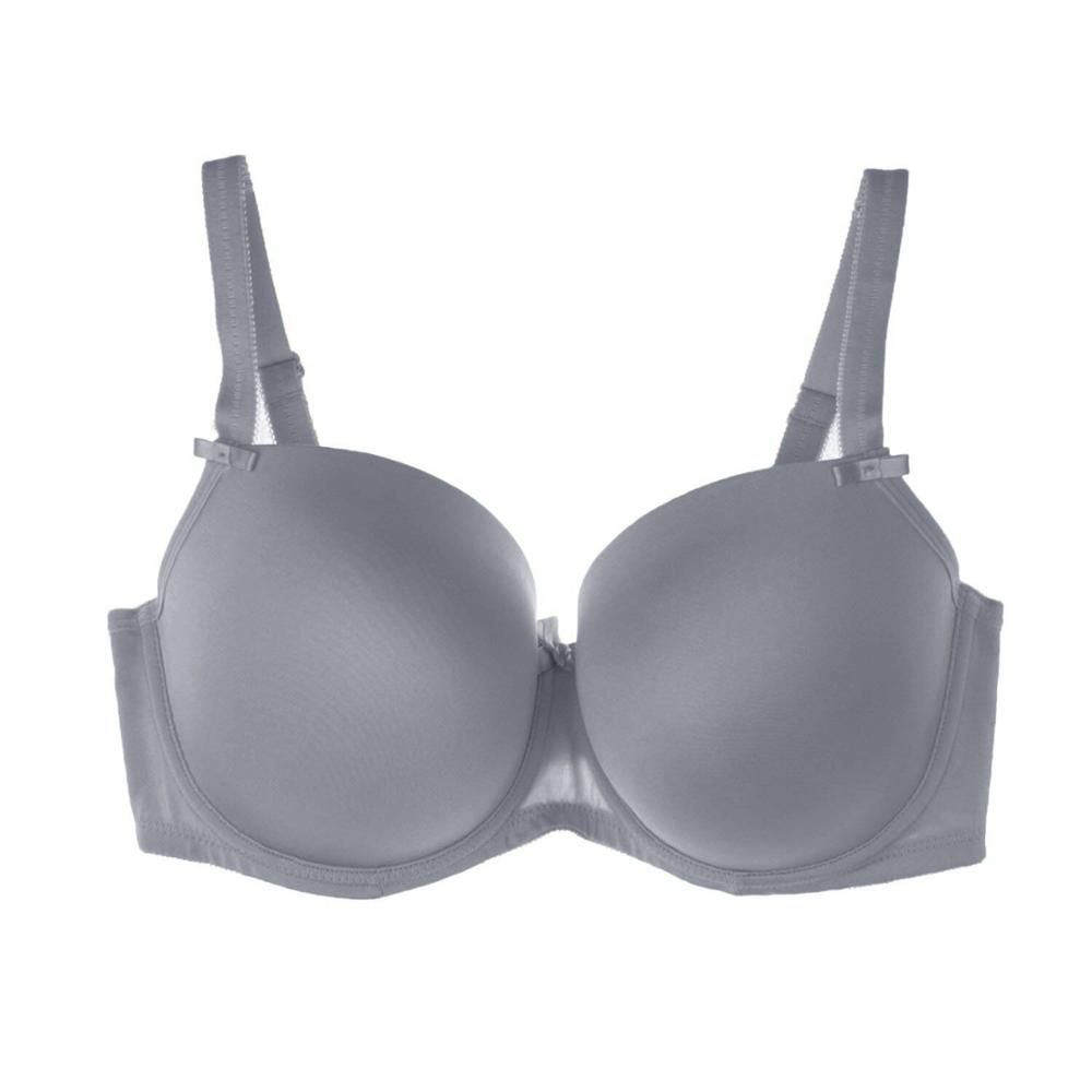 Bras Mierside 655 Women Black/Beige Plus Size Bralette Push Up Solid Color Underwear Sexy Comfortable 36-46 D/DD/DDD/E/F/G