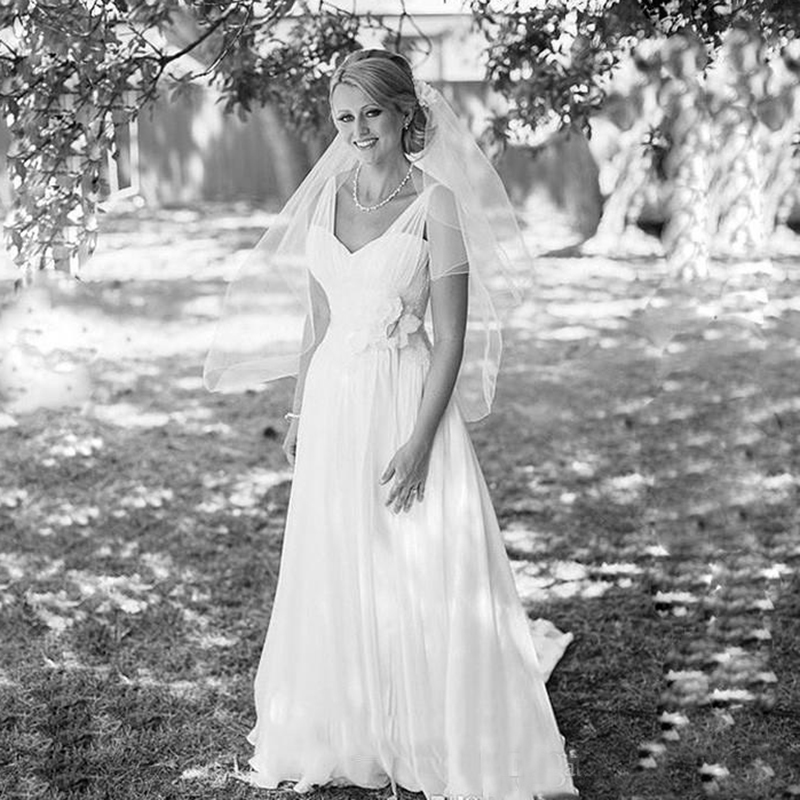Vintage Boho Beach Wedding Dresses Country Long Garden Summer Bridal Party Gown Plus Size Bohemian Vestido De noiva