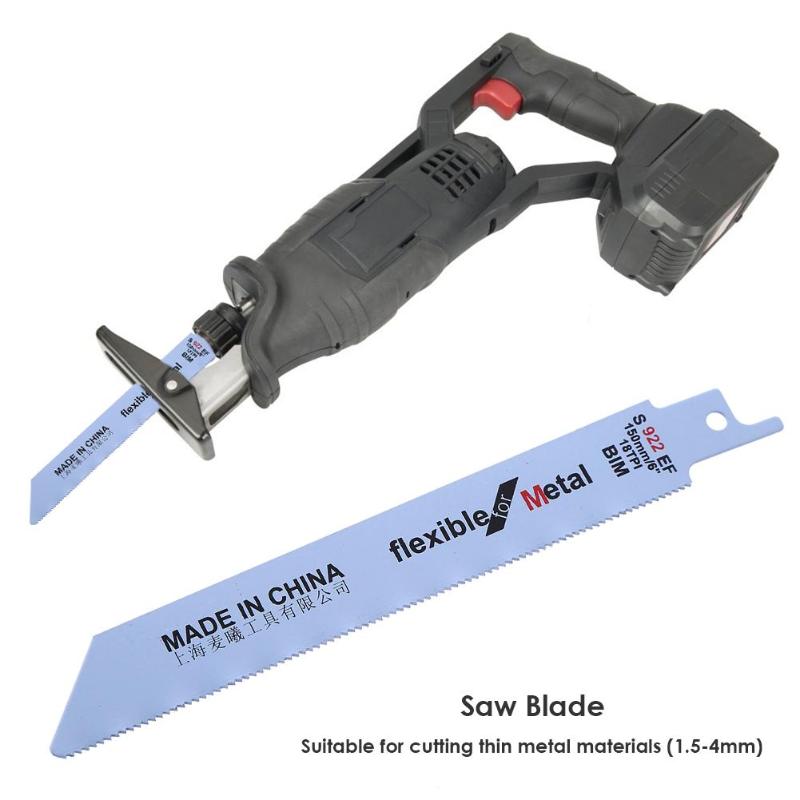 Portable Electric Reciprocating Saw Wood Cutting Saw Powerful Woodworking Cutter Compact and Portable Carry Convenient
Portable Electric Reciprocating Saw Wood Cutting Saw Powerful Woodworking Cutter Compact and Portable Carry Convenient
