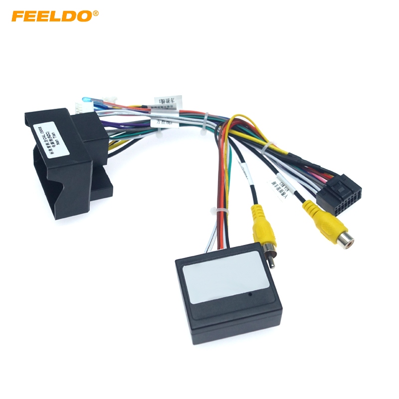 FEELDO 16-pin Car Android Stereo Wiring Harness For Peugeot 3008/2008/Citroen C4/C-Quatre/C4L/C3 XR/C5/DS6 #6226
FEELDO 16-pin Car Android Stereo Wiring Harness For Peugeot 3008/2008/Citroen C4/C-Quatre/C4L/C3 XR/C5/DS6 #6226
