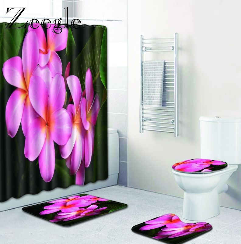 Zeegle Floral Pattern Microfiber Toilet Floor Mats Bathroom Rugs Set Anti slip Toilet Bath Mats Set Carpet Bathroom and
Zeegle Floral Pattern Microfiber Toilet Floor Mats Bathroom Rugs Set Anti slip Toilet Bath Mats Set Carpet Bathroom and