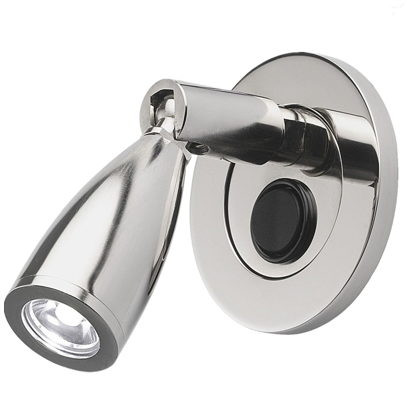 Topoch Flush Wall Sconces Rocker Switch 3W CREE LED Position Flexible Compact Neat Soft Light without Glare Chrome Finish Easy Install
Topoch Flush Wall Sconces Rocker Switch 3W CREE LED Position Flexible Compact Neat Soft Light without Glare Chrome Finish Easy Install