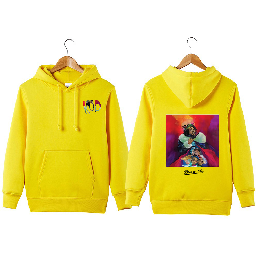 J King Cole Dreamville hip hop KOD Pullover Hoodie Sweatershirt V191105