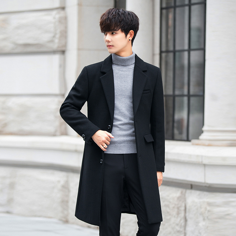 Boollili Long Wool Coat Men Black Winter Jacket Men Casual Mens Coats Overcoats Outwear Woolen Male Jackets Sobretudo
Boollili Long Wool Coat Men Black Winter Jacket Men Casual Mens Coats Overcoats Outwear Woolen Male Jackets Sobretudo