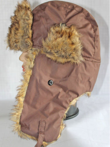 2018 mens winter hats ear flaps Trapper Fur Hat bomber hat winter snow casual sport accessories ski warm cap earflap Hotsale D19011503