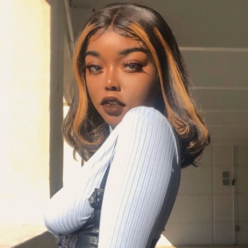 Swinging Forest Peruvian Human Hair Wigs 13x6 Highlight Wig Pre Plucked Straight Lace Front Wig 180% Remy Hair Short, As pic
Swinging Forest Peruvian Human Hair Wigs 13x6 Highlight Wig Pre Plucked Straight Lace Front Wig 180% Remy Hair Short, As pic