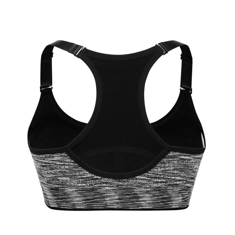 VEQKING Sports Shirt for FitnessSegment Dyeing Quick Dry Fitness Yoga Sports BraWomen Running Gym Tshirts Sports Top S M L