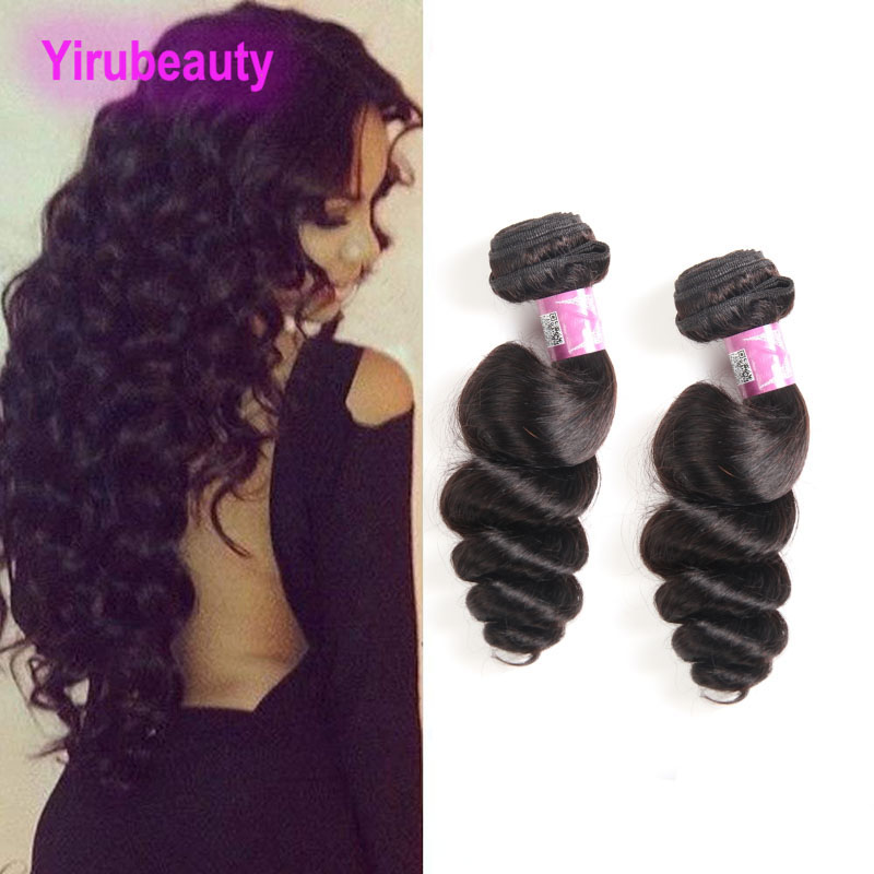 Loose Wave 9A Unproces Human Hair 2 Bundles Peruvian Virgin Hair Extensions Loose Wave Curly Two Bundles Double Wefts Weaves, Natural color
Loose Wave 9A Unproces Human Hair 2 Bundles Peruvian Virgin Hair Extensions Loose Wave Curly Two Bundles Double Wefts Weaves, Natural color