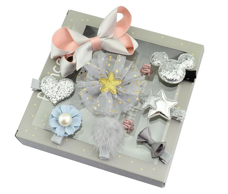 1 Set/10pcs Baby Girls Hair Barrettes Cute Bow Lace Hair Clips Flowers Crown Hairpin For Kids Hair Accessories Hairpin 679, Multi-color
1 Set/10pcs Baby Girls Hair Barrettes Cute Bow Lace Hair Clips Flowers Crown Hairpin For Kids Hair Accessories Hairpin 679, Multi-color