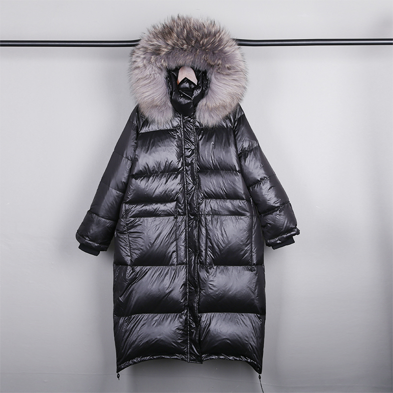 Real Natural Fur 2019 New Winter Jacket Women Loose Duck Down Jacket Female Long Down Parka Thick Hooded Coat Plus Size Overcoat, Black
Real Natural Fur 2019 New Winter Jacket Women Loose Duck Down Jacket Female Long Down Parka Thick Hooded Coat Plus Size Overcoat, Black