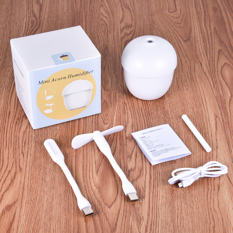 Air Humidifier USB Aroma Diffuser Ultrasonic Cool Mist Purifier 7 Color Change LED Night Light For Office Home