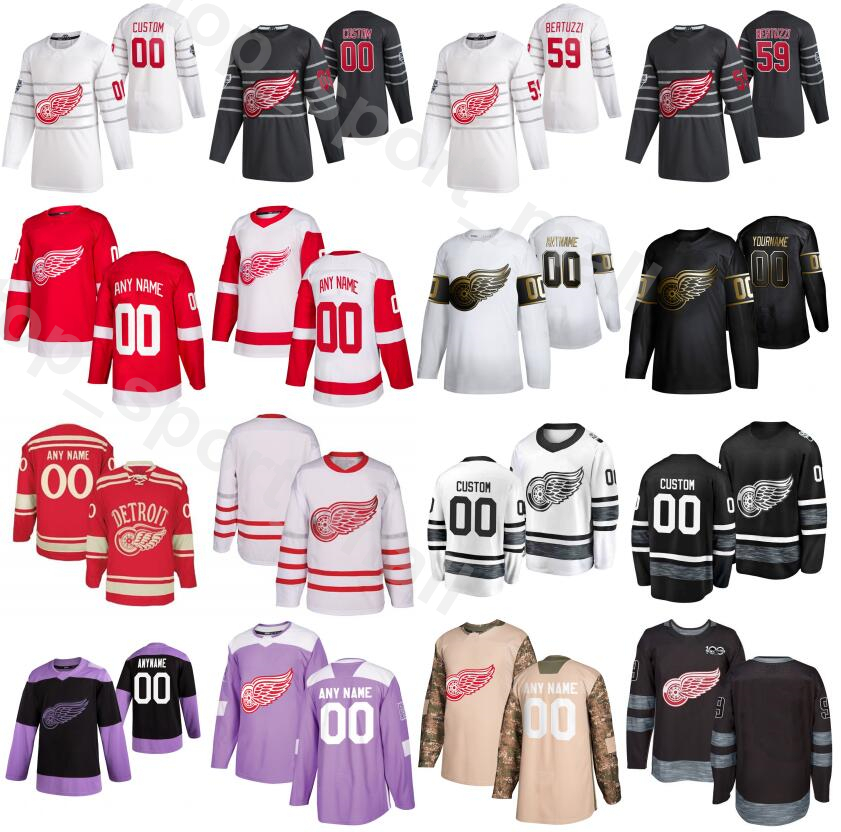 Custom Name Detroit Red Wings 11 Filip Zadina Jerseys Men Ice Hockey 41 Luke Glendening 22 Patrik Nemeth 25 Mike Green Ice Hockey от DHgate WW