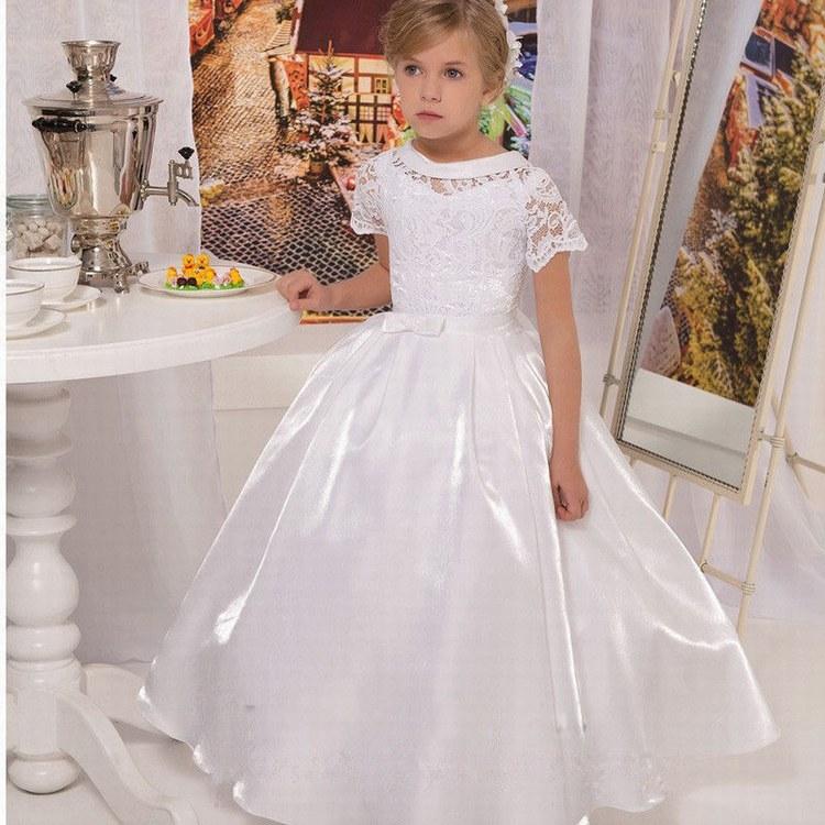 2020 New Communion Flower Girl Dress Princess Party Prom Birthday Weddings Bridesmaid Special Occasion Children Dress