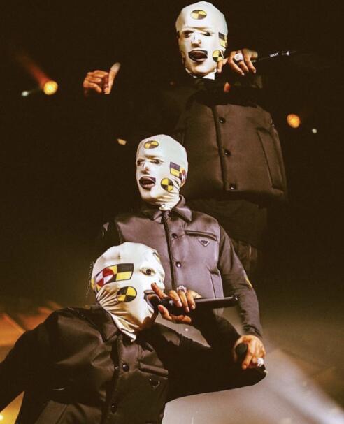 AWGE TESTING Robot mask ASAP ROCKY hip hop headgear fashion outdoor party mask Fashion Street Hats