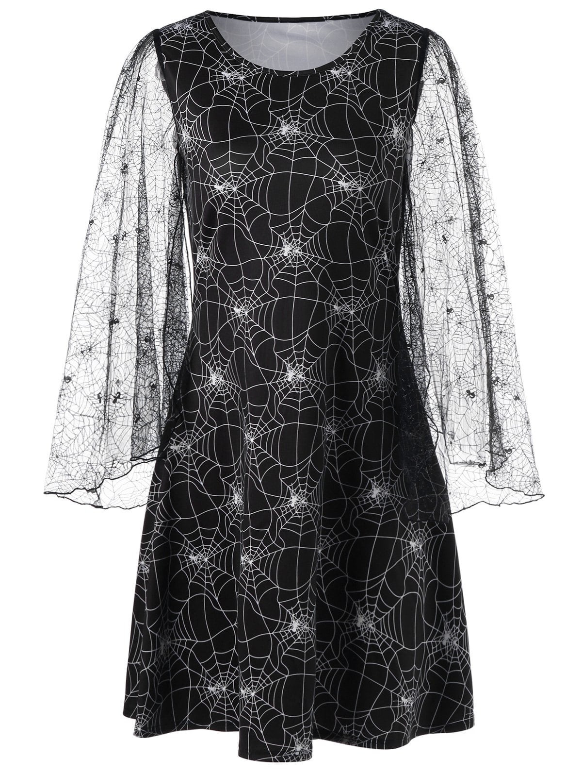 Designer Halloween women fashion long sleeve dresses spider printed Large size skirts halloween costumes 2019 fashion party dress, As picture
Designer Halloween women fashion long sleeve dresses spider printed Large size skirts halloween costumes 2019 fashion party dress, As picture