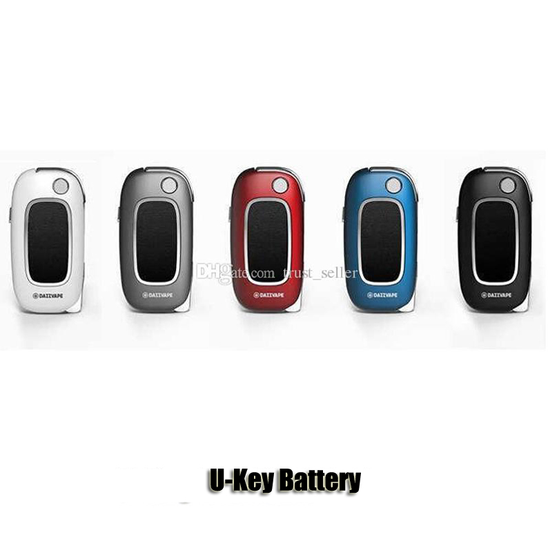 100% Original Dazzvape U-Key Battery 400mAh Preheat VV Variable Voltage Flip Mod For 510 Thick Oil Cartridges Tank Authentic
100% Original Dazzvape U-Key Battery 400mAh Preheat VV Variable Voltage Flip Mod For 510 Thick Oil Cartridges Tank Authentic