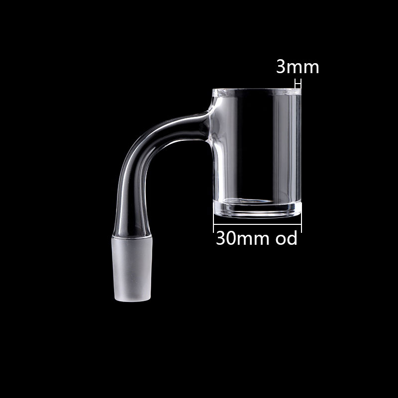 New 30mm OD weld Beveled Edge Quartz Banger Nail 10mm 14mm 18mm Male Female Quartz Banger for oil rig beaker bong water bongs
New 30mm OD weld Beveled Edge Quartz Banger Nail 10mm 14mm 18mm Male Female Quartz Banger for oil rig beaker bong water bongs