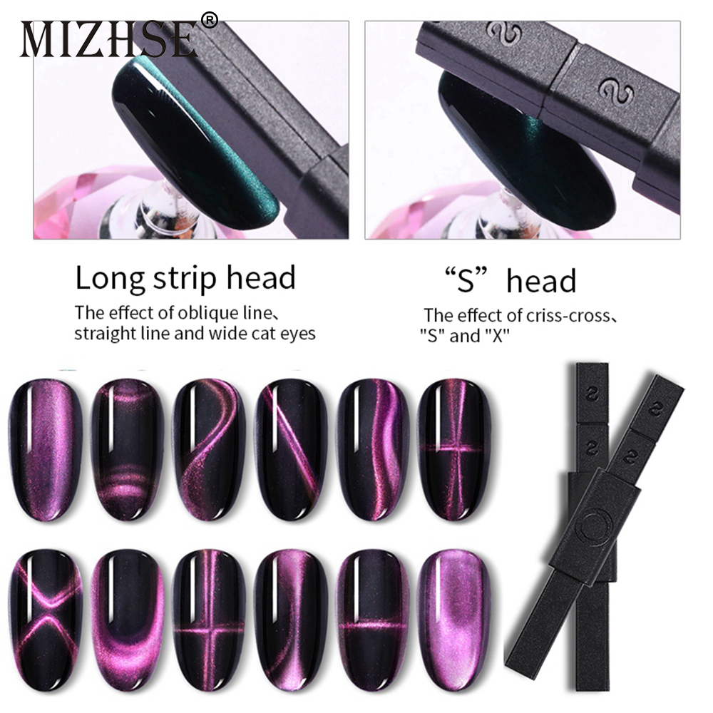 MIZHSE 5D Strong Magnetic Nail Stick 3D Cat Eye Effect Magnet For UV Painting Gel Soak Off Cat Eyes Gel Magnetic Board, Magnet stick
MIZHSE 5D Strong Magnetic Nail Stick 3D Cat Eye Effect Magnet For UV Painting Gel Soak Off Cat Eyes Gel Magnetic Board, Magnet stick