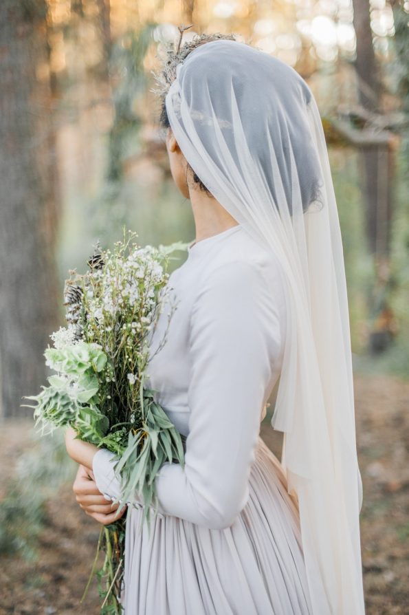 2020 Bohemian Wedding Dresses Jewel Neck Chiffon Long Sleeve Wedding Dress Boho A Line Country Robe De Mariee