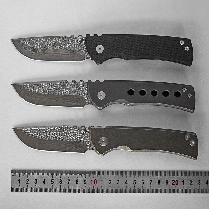 Chaves Custom Redencion 228 Folding Knife Damascus Blade Carbon Fibre Titanium Handles Dream Pocket EDC Strong Outdoor Equipment Tactical Ca
Chaves Custom Redencion 228 Folding Knife Damascus Blade Carbon Fibre Titanium Handles Dream Pocket EDC Strong Outdoor Equipment Tactical Ca
