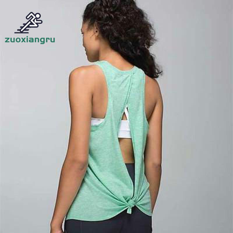 Zuoxiangru Women Running Shirt Fitness Quick-drying Women' Short-sleeved Fitness Vest Blouse Can Be Tied Back Sport T-shirt, Black
Zuoxiangru Women Running Shirt Fitness Quick-drying Women' Short-sleeved Fitness Vest Blouse Can Be Tied Back Sport T-shirt, Black