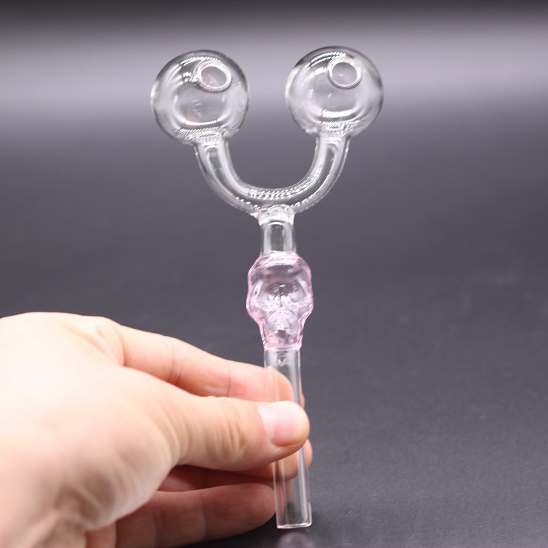 Pink Skull Double Oil Burner Glass Pipe Smoking Tube skull water pipe for hookah shisha oil rigs tobacco cigarettes hand pipes glass bong
Pink Skull Double Oil Burner Glass Pipe Smoking Tube skull water pipe for hookah shisha oil rigs tobacco cigarettes hand pipes glass bong