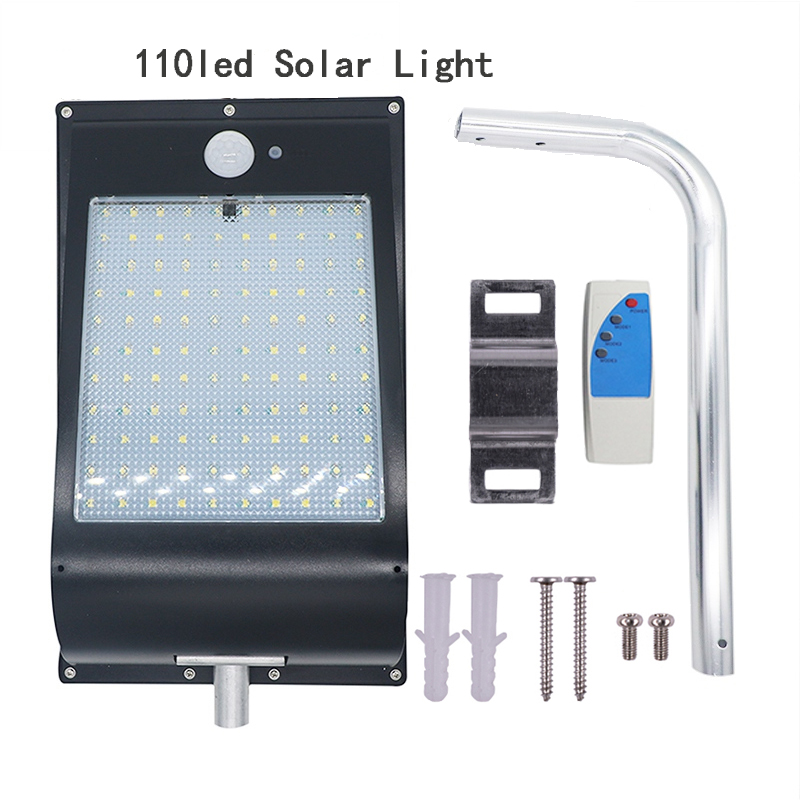 LED Solar Lights Outdoor High Quality Power LED Motion Sensor Wireless Wall Light 11000mah Street Lamp