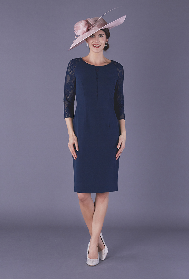 2020 Modest Formal Of The Bride Jewel Neck Lace Applique Satin Mother Dress Evening Gowns Zipper Ankle Length Customized 0508