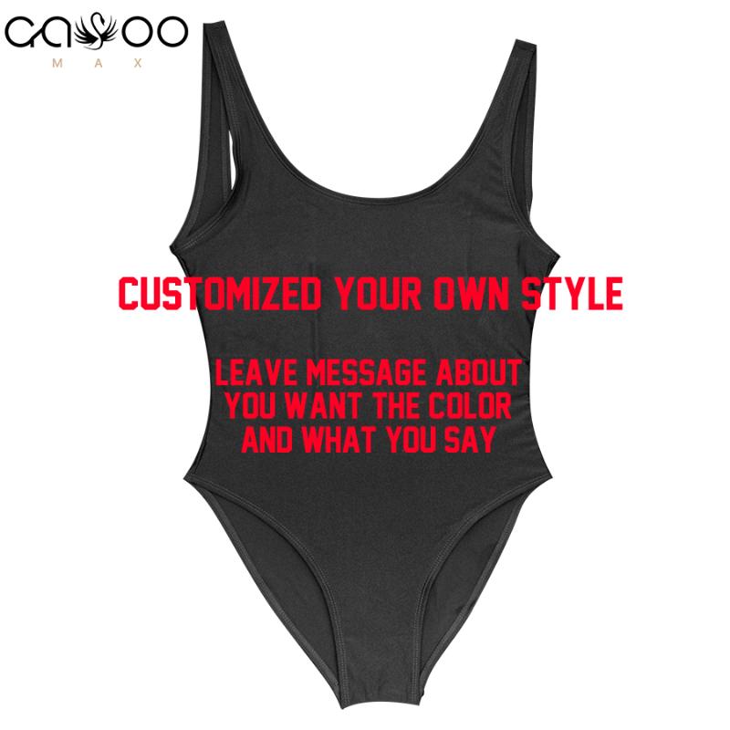 Customized Letter Personalized Slogan Swimwear One Piece Swimsuit Make your own style bathing suit Swimwear bachelor Party Fun, Gsxb295-yellow
Customized Letter Personalized Slogan Swimwear One Piece Swimsuit Make your own style bathing suit Swimwear bachelor Party Fun, Gsxb295-yellow