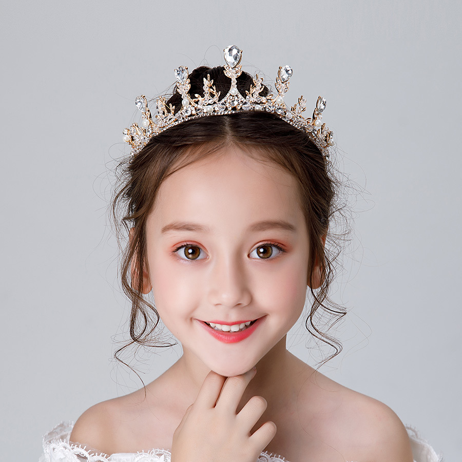 Frozen Princess Crystal Crown Rhinestone Tiaras Alloy Bridal Headdress Handmade Craft Hair Accessories Kids Wreath Women Garland, Golden
Frozen Princess Crystal Crown Rhinestone Tiaras Alloy Bridal Headdress Handmade Craft Hair Accessories Kids Wreath Women Garland, Golden