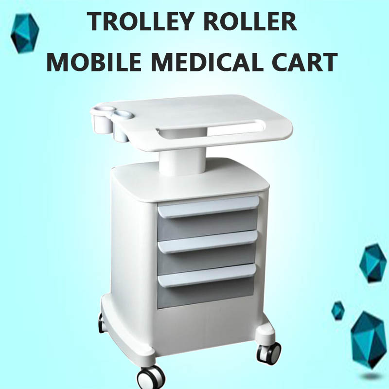 2019 New Trolley Roller Mobile Medical Cart With Draws Assembled Stand Holder For Salon Spa HIFU Machine
2019 New Trolley Roller Mobile Medical Cart With Draws Assembled Stand Holder For Salon Spa HIFU Machine