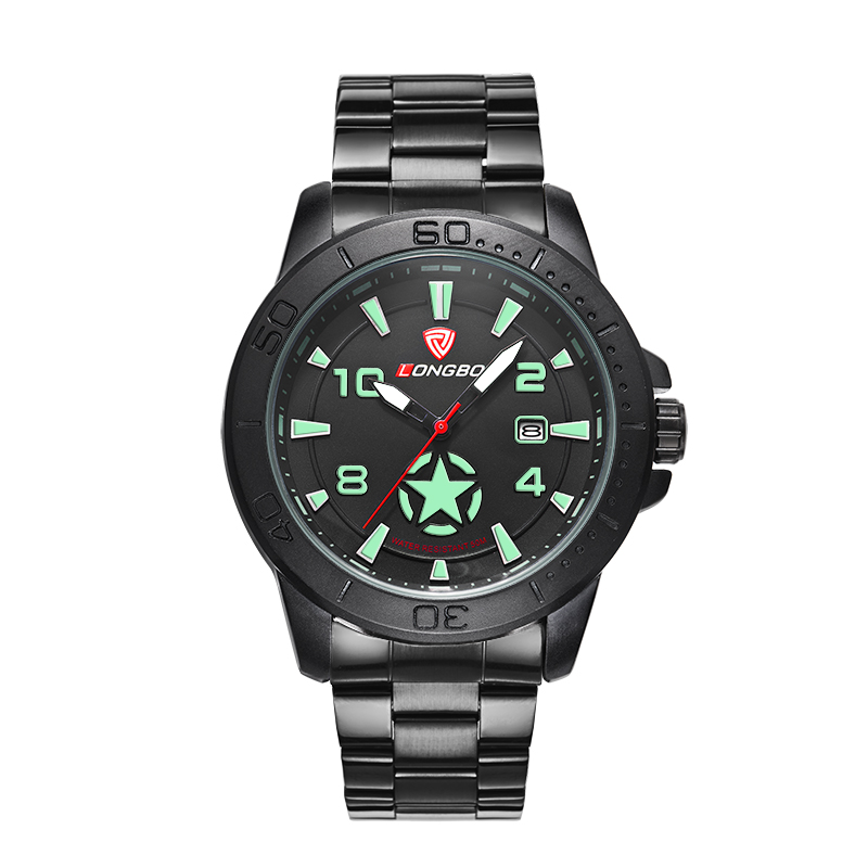 2020 LONGBO Luxury Men Army Star Sports Canvas Leather Quartz Watches For Men Leisure Clock Simple Watch orologi da uomo 80217, Slivery;brown
2020 LONGBO Luxury Men Army Star Sports Canvas Leather Quartz Watches For Men Leisure Clock Simple Watch orologi da uomo 80217, Slivery;brown