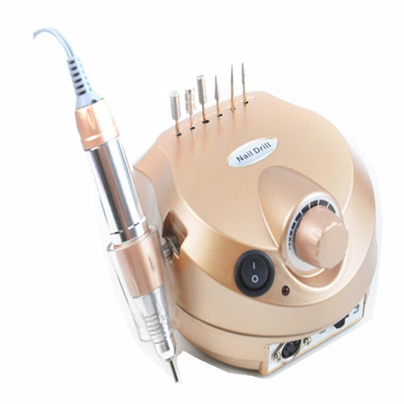 High speed professional electric nail drill electric nail machine drill auxiliary pedicure tool set file bit tool nail