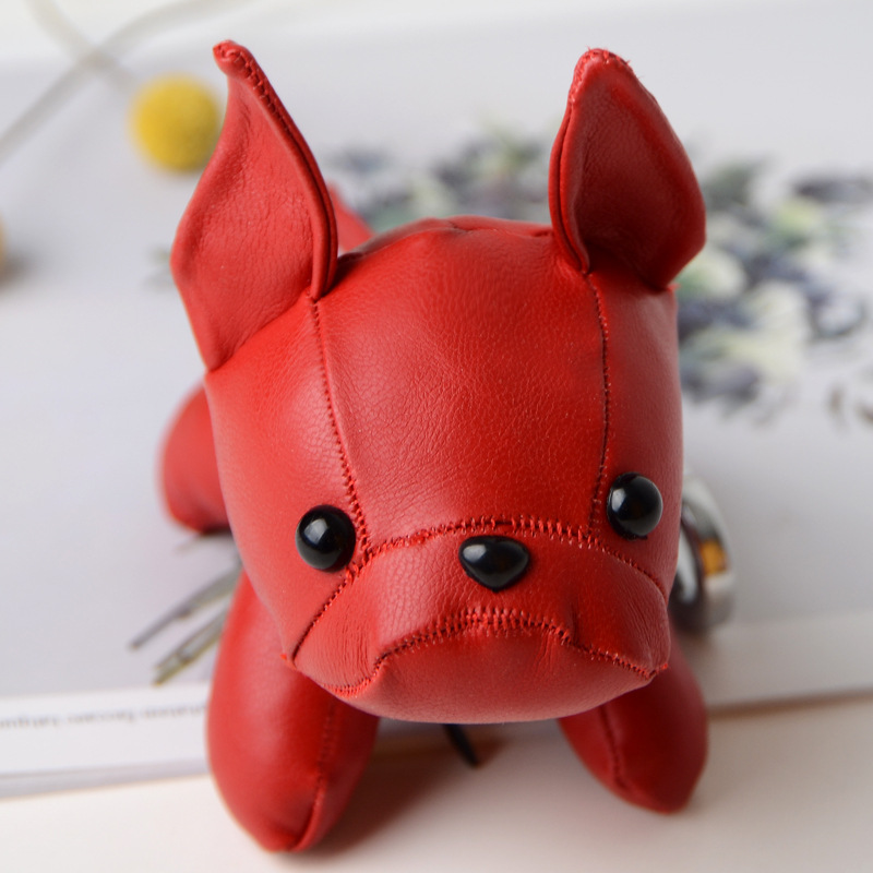 Keychain Pu Leather Animal Dog Keyring Holder Bag Charm Punk Style Trinket Chaveiros Bag Accessories Gift Car high quality Party Supplies
Keychain Pu Leather Animal Dog Keyring Holder Bag Charm Punk Style Trinket Chaveiros Bag Accessories Gift Car high quality Party Supplies