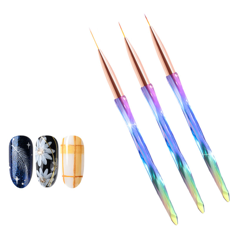 3Pcs/Set Drawing Nail Pens Painting Pens Nail Painted Acrylic Liner Brushes Set Drawing Design Salon Tools Brush Set
3Pcs/Set Drawing Nail Pens Painting Pens Nail Painted Acrylic Liner Brushes Set Drawing Design Salon Tools Brush Set