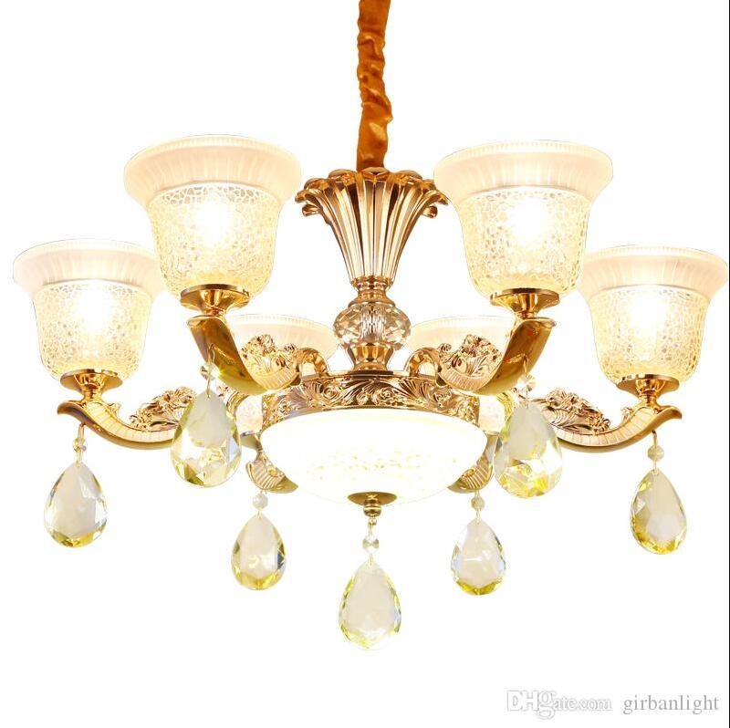 Modern Lamp Round LED Chandeliers Pendant Lamps Home Hotel Designer K9 Crystal Living Room Luxury Chandelier Light for Dinning