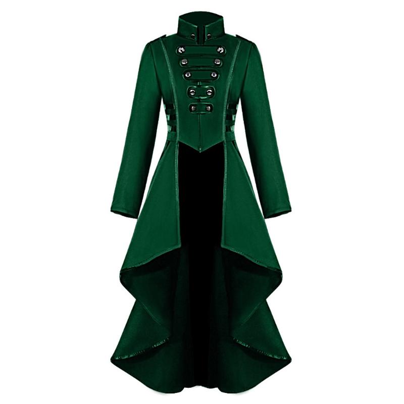 Women's Trench Coats Cosplay Jacket Women Gothic Steampunk Overcoat Button Lace Corset Halloween Costume Coat Tailcoat #YL10, Purple
Women's Trench Coats Cosplay Jacket Women Gothic Steampunk Overcoat Button Lace Corset Halloween Costume Coat Tailcoat #YL10, Purple