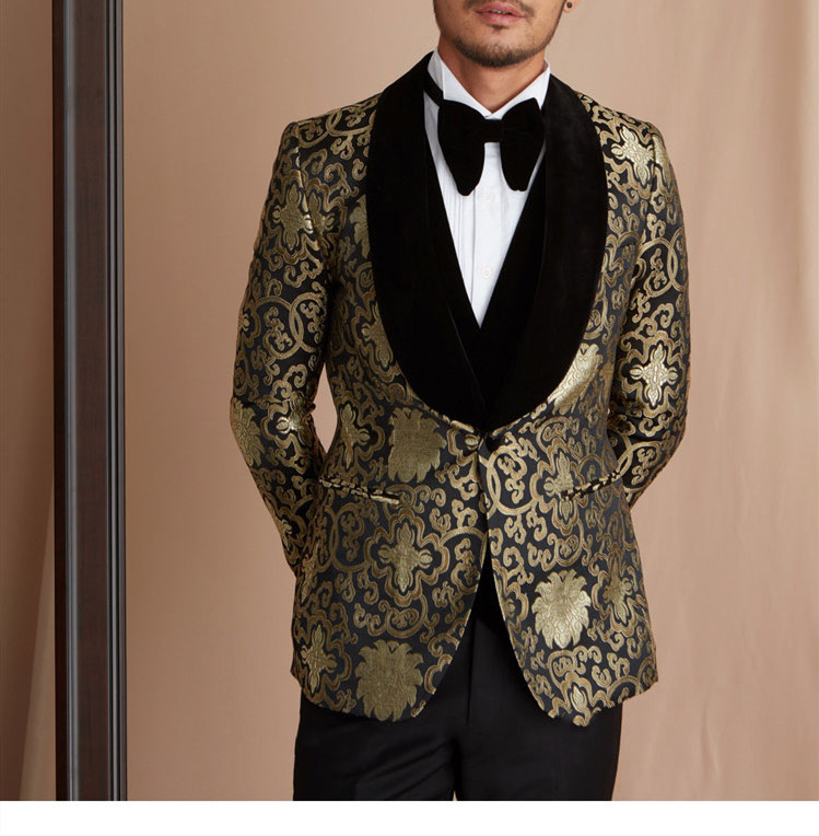 Handsome Groomsmen Shawl Lapel Groom Tuxedos Mens Wedding Dress Man Jacket Blazer Prom Dinner 3 Piece Suit(Jacket+Pants+Tie+Vest) B152, Same as image
Handsome Groomsmen Shawl Lapel Groom Tuxedos Mens Wedding Dress Man Jacket Blazer Prom Dinner 3 Piece Suit(Jacket+Pants+Tie+Vest) B152, Same as image