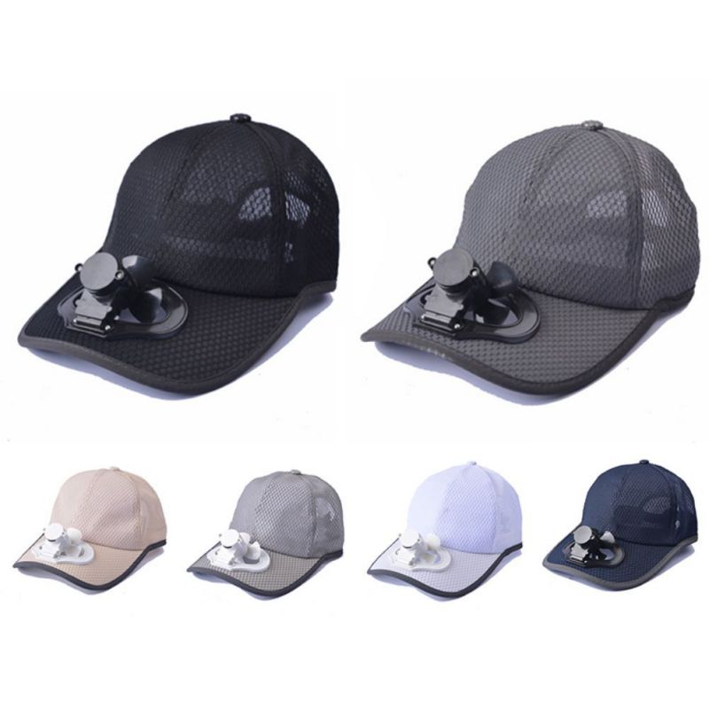 Cooloing Hat Unisex USB Charging Fan Baseball Hat Storage Belt Switch Fan Cap Sun Peaked Cap/Panel On The Cap Front, Black
Cooloing Hat Unisex USB Charging Fan Baseball Hat Storage Belt Switch Fan Cap Sun Peaked Cap/Panel On The Cap Front, Black