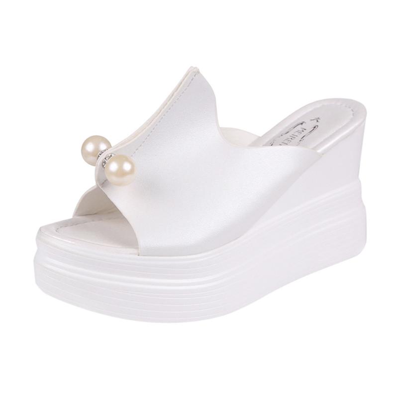 SAGACE 2020 Women Sandals Ladies Slippers Thick-Bottom Solid Pearl Waterproof Wedge Sandals Casual Shoes Women Slipper footwear, Pk
SAGACE 2020 Women Sandals Ladies Slippers Thick-Bottom Solid Pearl Waterproof Wedge Sandals Casual Shoes Women Slipper footwear, Pk