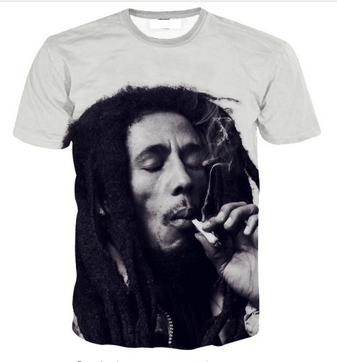 Fashion Women/men' T Shirts Reggae Bob Marley 3D Printing Men T-shirts Casual Men T Shirt Hip Hop Summer Tops RW0169, The picture color
Fashion Women/men' T Shirts Reggae Bob Marley 3D Printing Men T-shirts Casual Men T Shirt Hip Hop Summer Tops RW0169, The picture color
