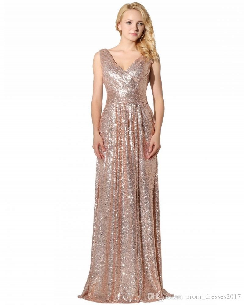 Sparkly Rose Gold 2020 Mermaid Bridesmaid Dresses Short Sleeves Backless Long Beach Sequins Champagne Wedding Party Dresses
Sparkly Rose Gold 2020 Mermaid Bridesmaid Dresses Short Sleeves Backless Long Beach Sequins Champagne Wedding Party Dresses