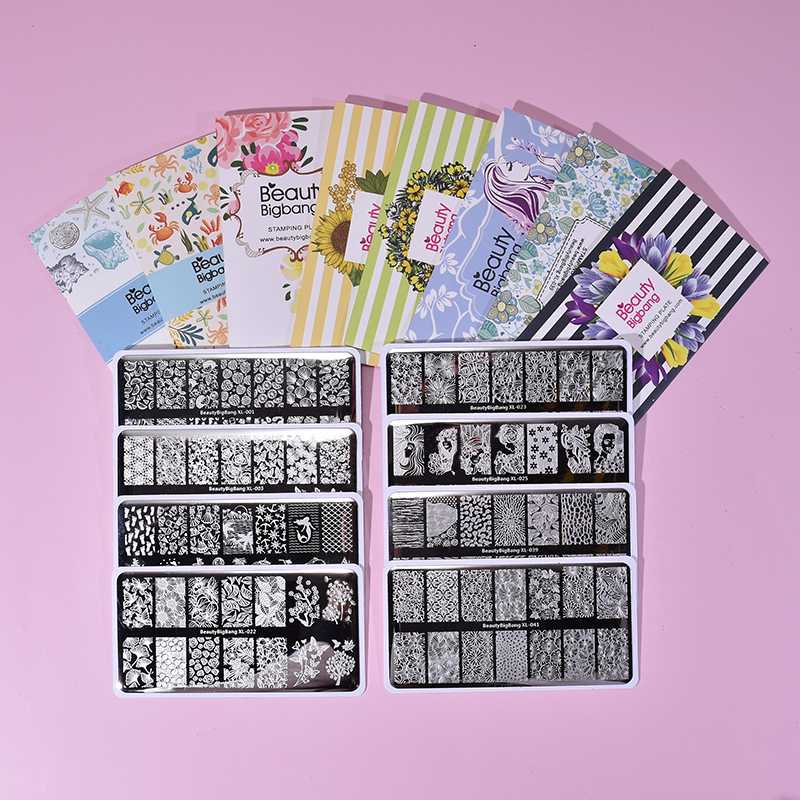 Beautybigbang Hot Sale 8PCS Nail Stamping Plates Set Animal Girl Flower Style Image 6*12cm Nail Art Template Stamp Plate
Beautybigbang Hot Sale 8PCS Nail Stamping Plates Set Animal Girl Flower Style Image 6*12cm Nail Art Template Stamp Plate