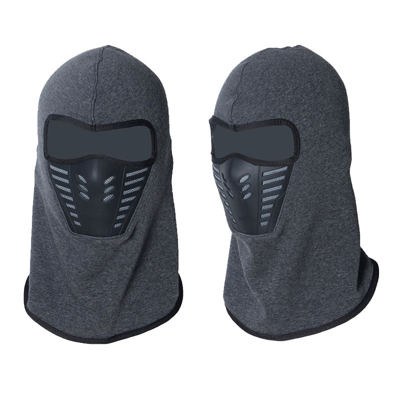 Winter Fleece Warmer Balaclava Motorcycle Face Shield Moto Motocross Motorbike Helmet Liner Biker Cycling Faces Mask