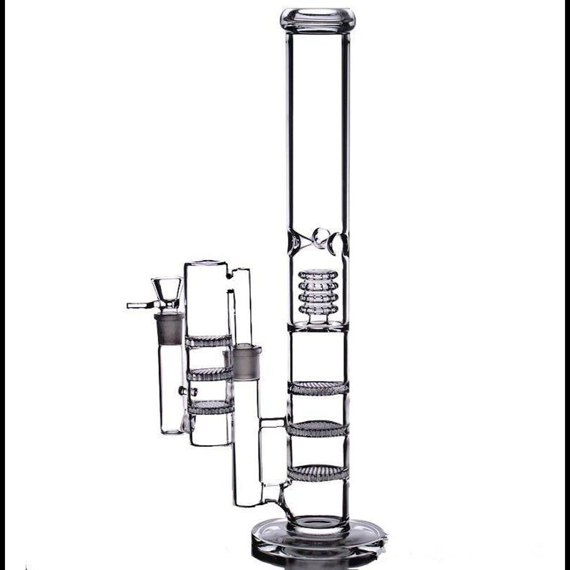 17" big thick water bongs 18mm recycler oil rigs beaker bubbler triple honeycomb perc glass pipes bowl ashcatcher 18.8mm
17" big thick water bongs 18mm recycler oil rigs beaker bubbler triple honeycomb perc glass pipes bowl ashcatcher 18.8mm