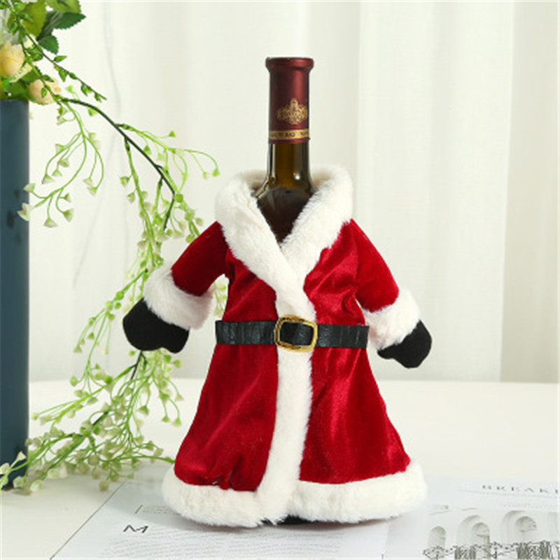 Santa Clause Clothes Red Wine Bootle Covers Bag Christmas Decorations Sweater Bottles Sets 2020 Xmas Wine Bottle Cover Tab Decor
Santa Clause Clothes Red Wine Bootle Covers Bag Christmas Decorations Sweater Bottles Sets 2020 Xmas Wine Bottle Cover Tab Decor