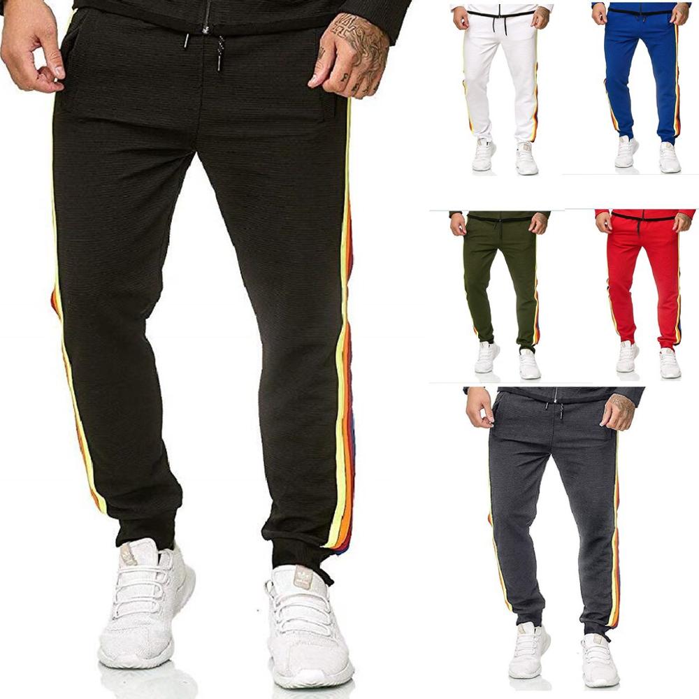 Men's trousers Joggers Casual Pants Fitness Sweatpants Men stripe Slim fit Sweatpants Trousers Jogger Track Pants, Black
Men's trousers Joggers Casual Pants Fitness Sweatpants Men stripe Slim fit Sweatpants Trousers Jogger Track Pants, Black
