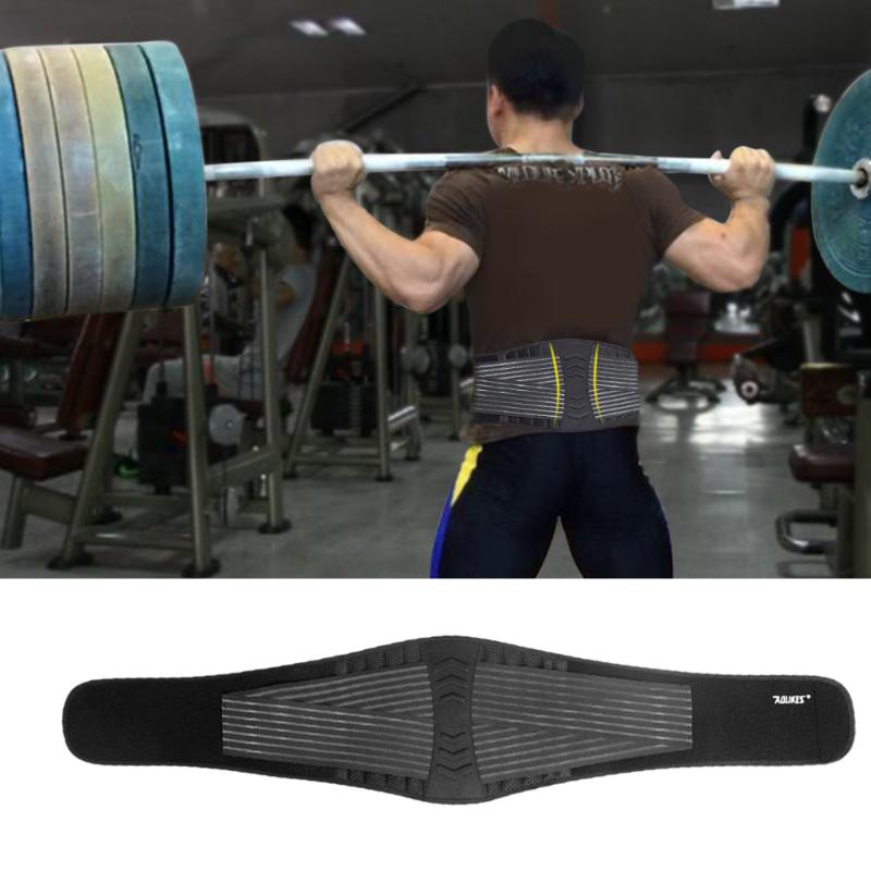 Bodybuilding Men Women Fitness Belt Breathable Sport Girdles Gym Back Strap Spring Weightlifting Squat Waist Support Compression, As pic
Bodybuilding Men Women Fitness Belt Breathable Sport Girdles Gym Back Strap Spring Weightlifting Squat Waist Support Compression, As pic